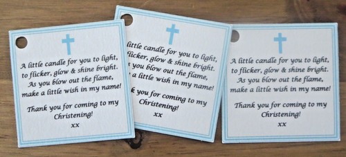Christening baptism candle - christening,
