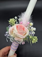 Christening candle 35 cm Long