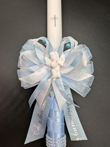 Christening candle long - candle, 35