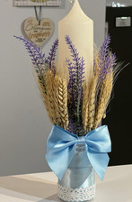 Handmade Christening candle