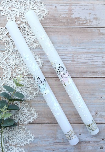 Christening baptism candles - christening,