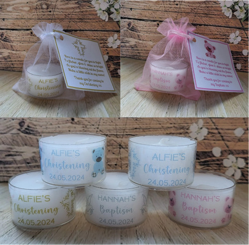 Personalised tealight - personalised,